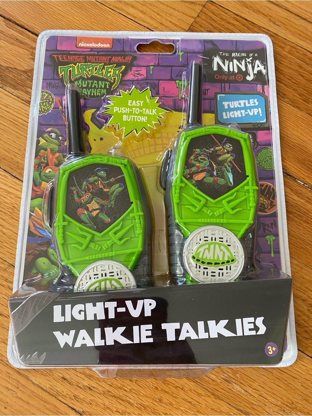 Teenage Mutant Ninja Turtles Light-Up Walkie Talkies - Green